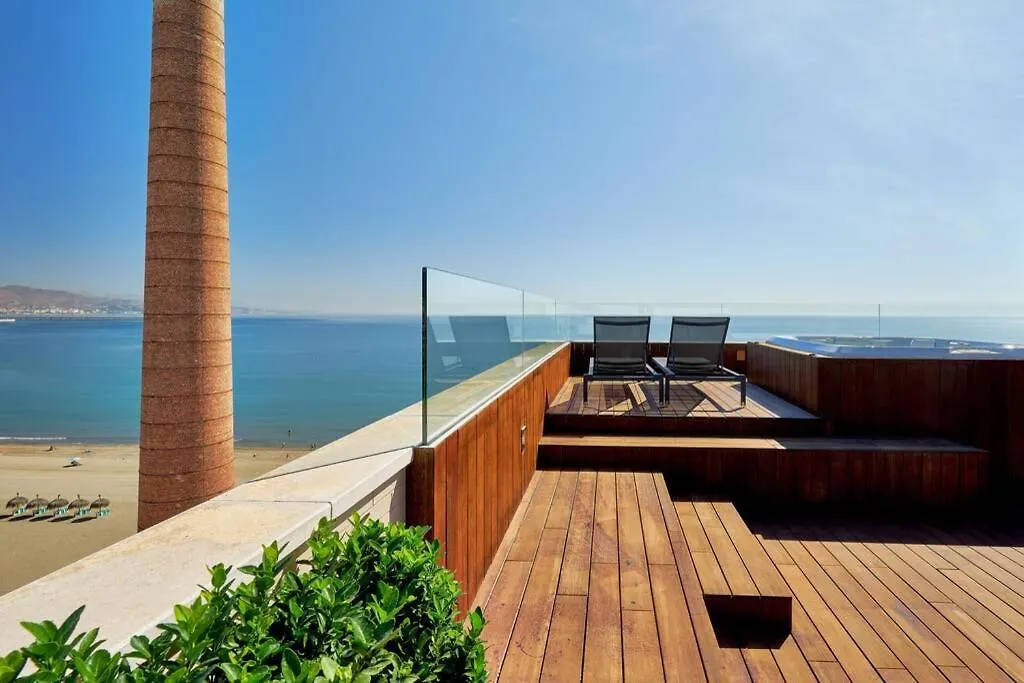 Apartmán D&R Penthouse On The Beach Màlaga 0*,  Španělsko