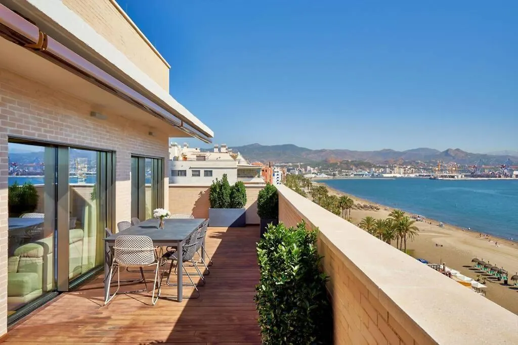 Apartmán D&R Penthouse On The Beach Màlaga 0*,  Španělsko